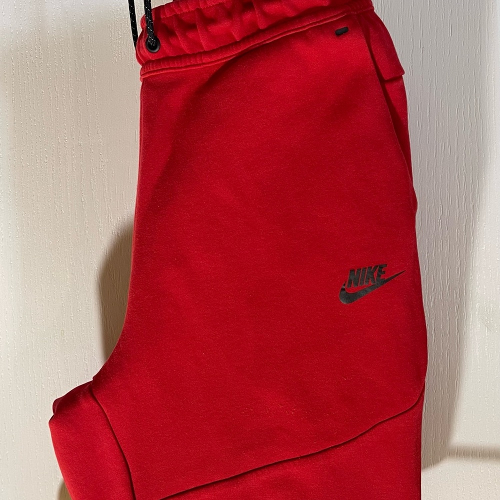 Nike Tech Men’s Red Jogger Pants